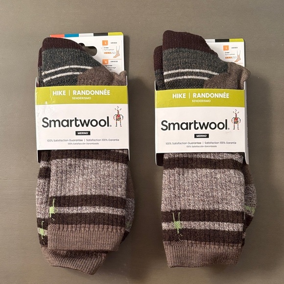 Smartwool | Unisex Full Cushion Hike Lolo Trail Crew Socks Size Large NWT - Picture 1 of 6